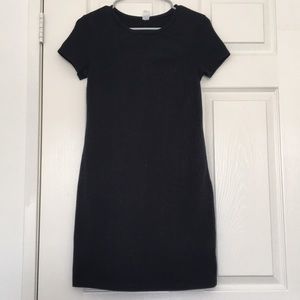 Old Navy fitted black t-shirt dress
